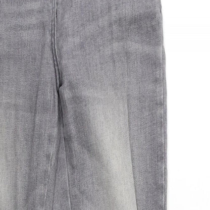 Candy Couture Girls Grey  Denim Skinny Jeans Size 12 Years
