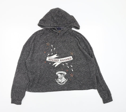 Primark Womens Grey   Pullover Jumper Size 6  - size 6-8