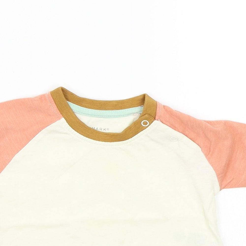 Primark Boys Multicoloured   Basic T-Shirt Size 3-6 Months