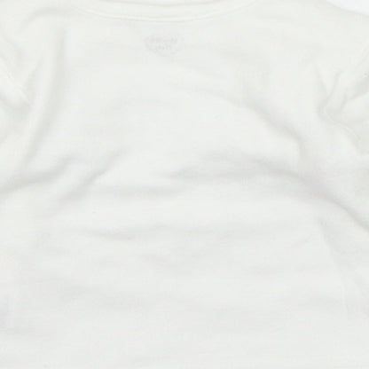 Studio Baby White   Basic T-Shirt Size 0-3 Months