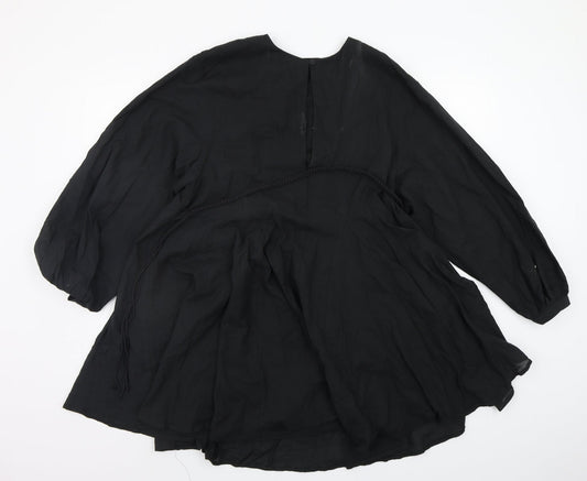 H&M Womens Black   Fit & Flare  Size XS