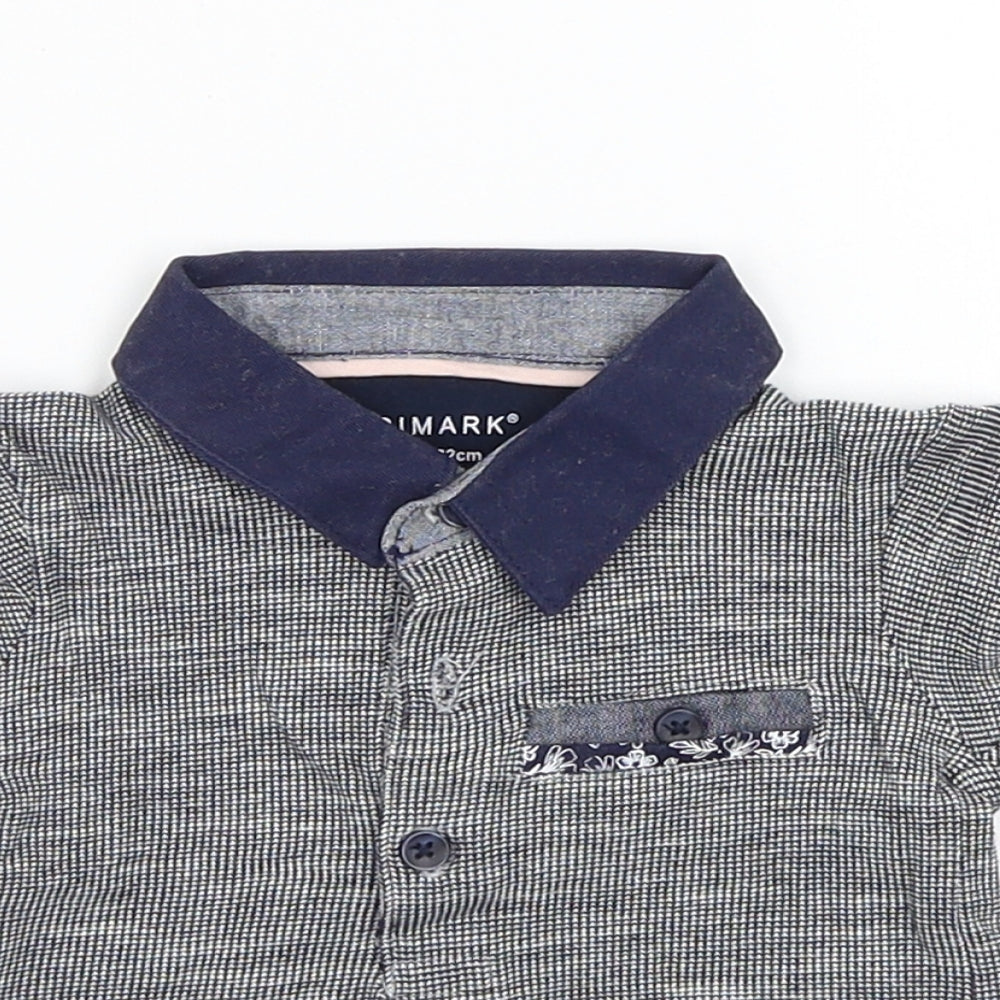 Primark Boys Grey   Basic Polo Size 0-3 Months
