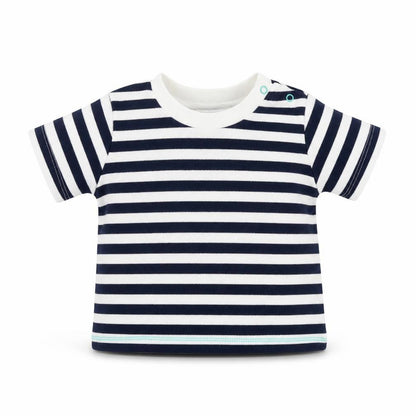 Very Girls Multicoloured Striped Basic T-Shirt Size 0-3 Months