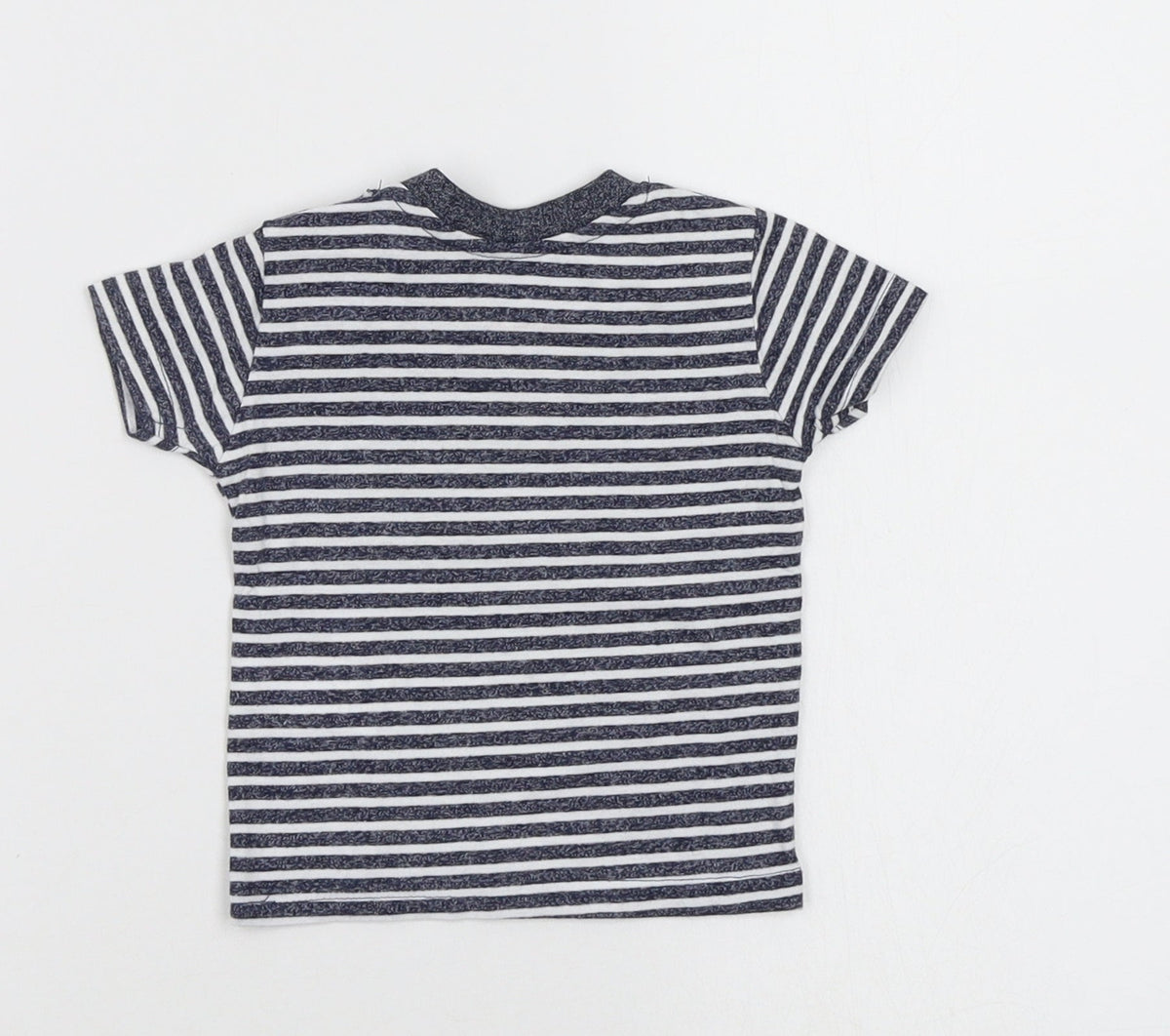 Primark Boys Multicoloured Striped  Basic T-Shirt Size 0-3 Months