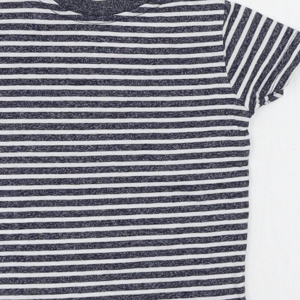Primark Boys Multicoloured Striped  Basic T-Shirt Size 0-3 Months
