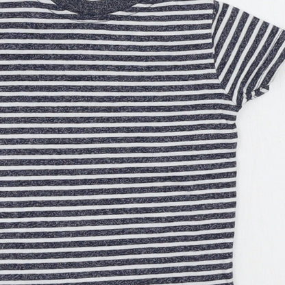 Primark Boys Multicoloured Striped  Basic T-Shirt Size 0-3 Months