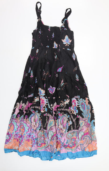 casual and co Womens Multicoloured Geometric  Fit & Flare  Size XS