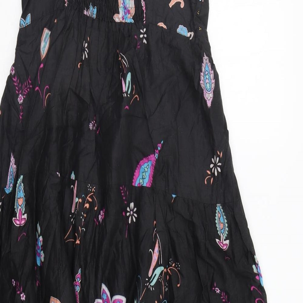casual and co Womens Multicoloured Geometric  Fit & Flare  Size XS
