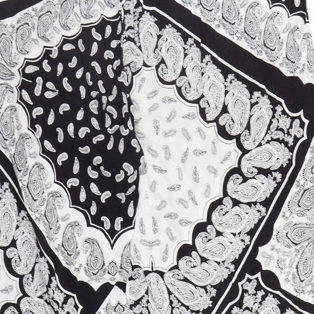 Select Womens Multicoloured Geometric  Trousers  Size 14 L28 in