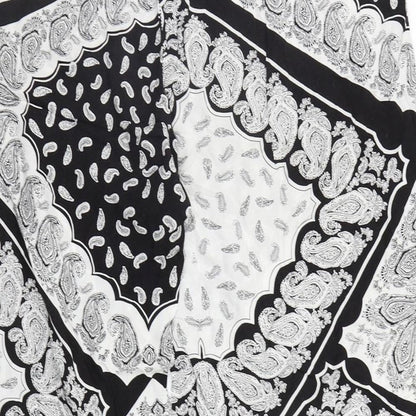 Select Womens Multicoloured Geometric  Trousers  Size 14 L28 in