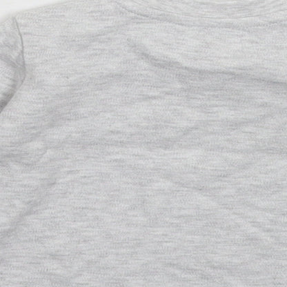 Very Baby Grey   Basic T-Shirt Size 3-6 Months