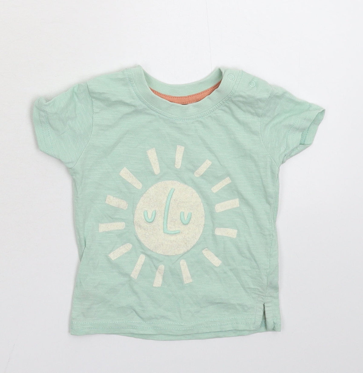 Primark Baby Green   Basic T-Shirt Size 3-6 Months