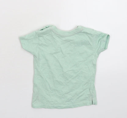 Primark Baby Green   Basic T-Shirt Size 3-6 Months
