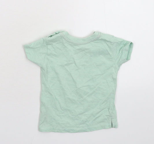 Primark Baby Green   Basic T-Shirt Size 3-6 Months
