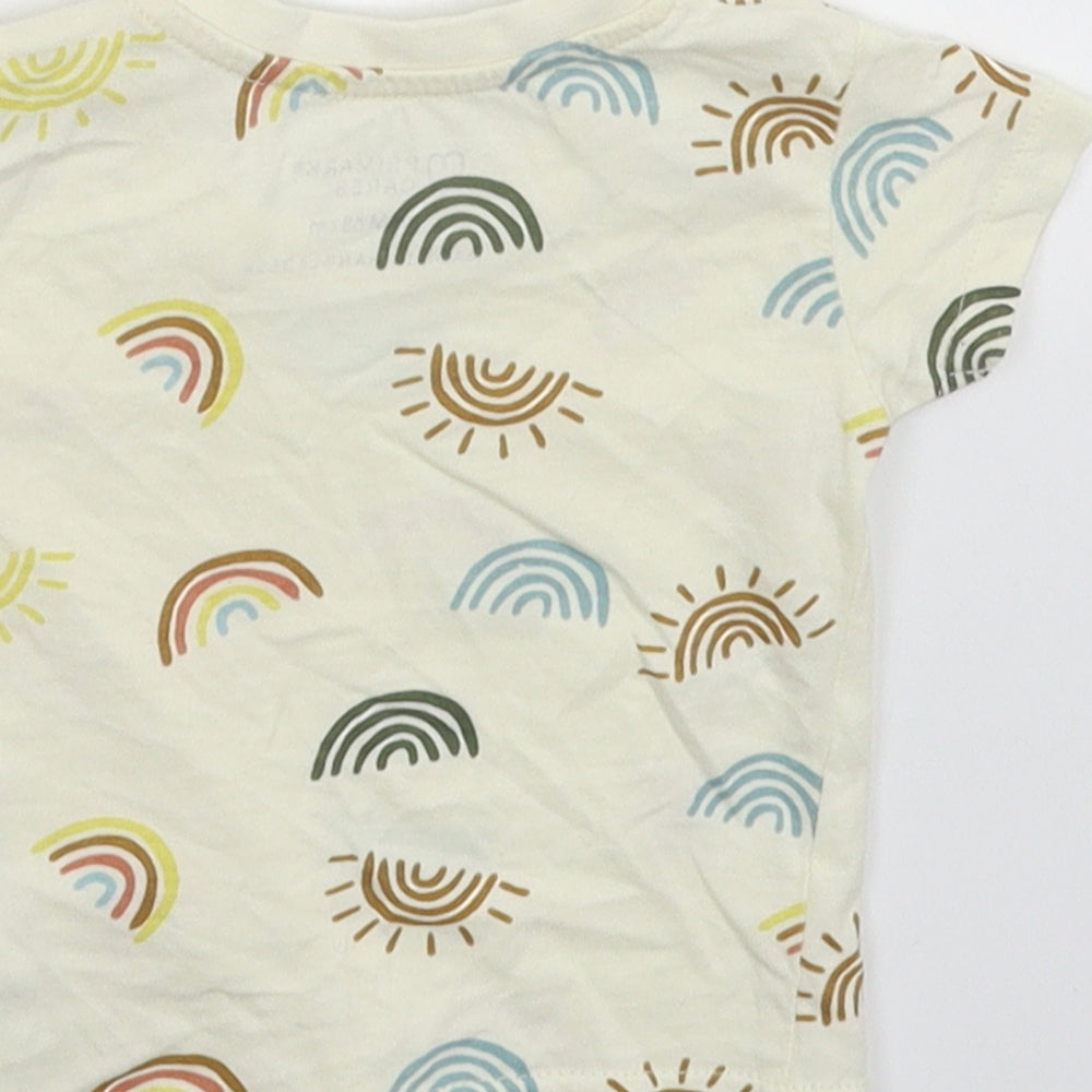 Primark Baby Yellow   Basic T-Shirt Size 3-6 Months