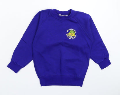 Innovation Boys Blue   Pullover Sweatshirt Size 5-6 Years