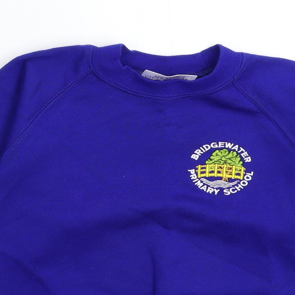 Innovation Boys Blue   Pullover Sweatshirt Size 5-6 Years