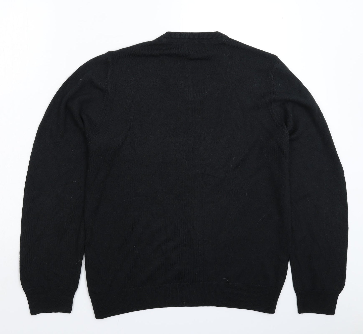 Womens UK Size M Marks and Spencer Black Pullover Jumper