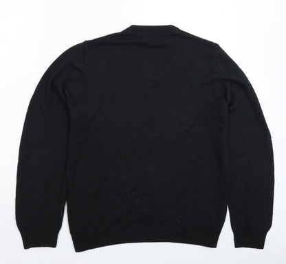 Womens UK Size M Marks and Spencer Black Pullover Jumper