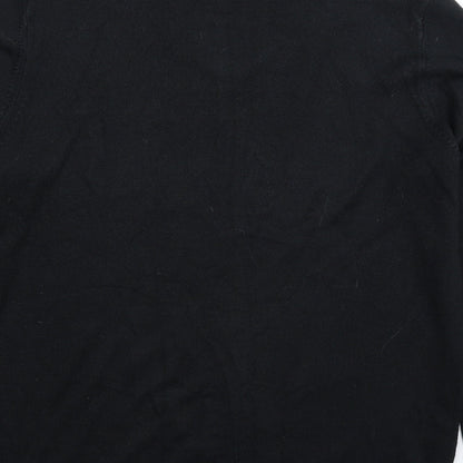 Womens UK Size M Marks and Spencer Black Pullover Jumper