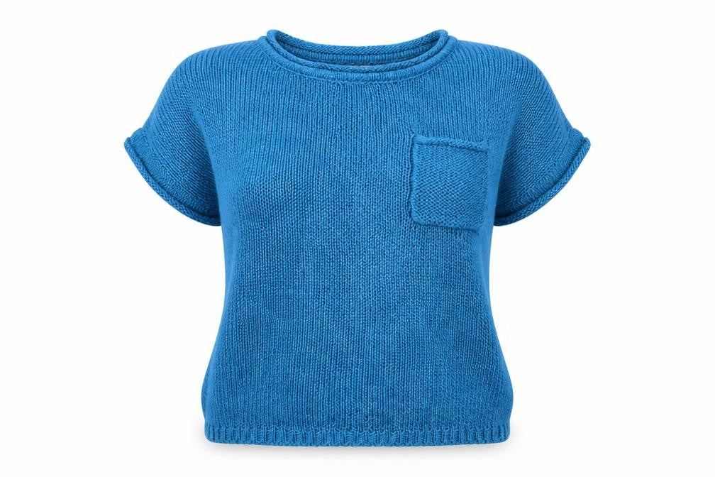 Womens UK Size 8 New Look Blue Pullover Jumper