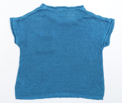 Womens UK Size 8 New Look Blue Pullover Jumper