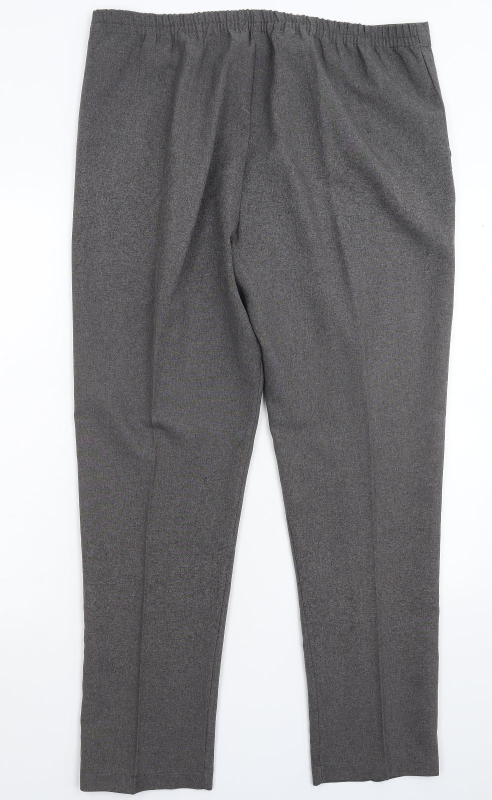 Womens UK Size 38 in Preworn Regular Fit  Grey Trousers