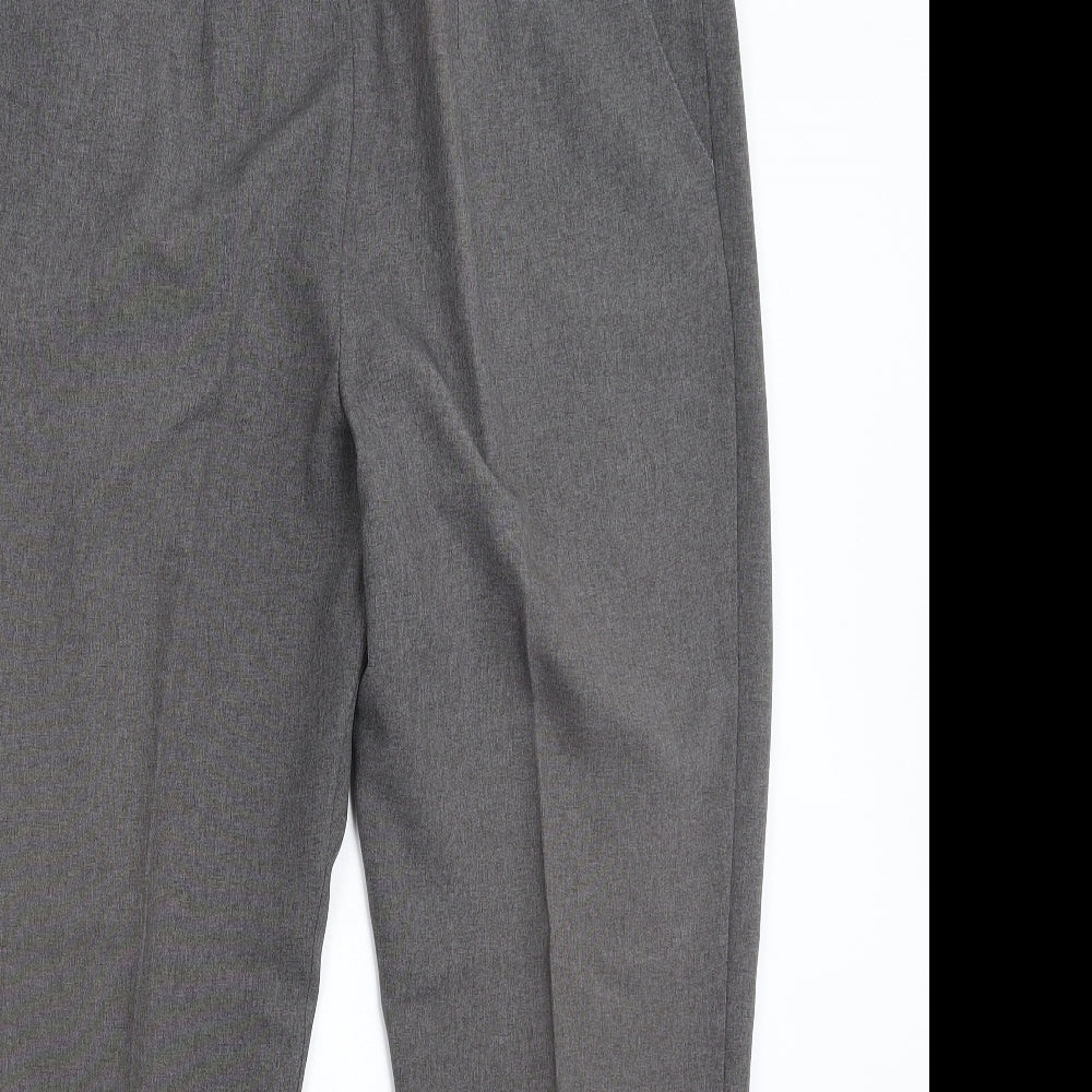 Womens UK Size 38 in Preworn Regular Fit  Grey Trousers