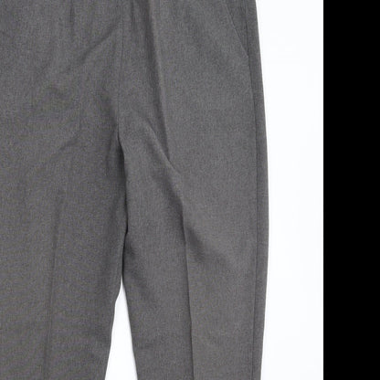 Womens UK Size 38 in Preworn Regular Fit  Grey Trousers
