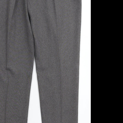 Womens UK Size 38 in Preworn Regular Fit  Grey Trousers