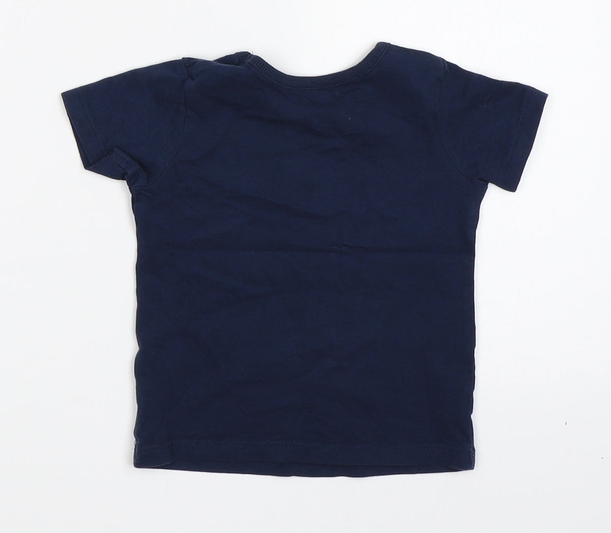 George Boys Blue   Basic T-Shirt Size 6-9 Months
