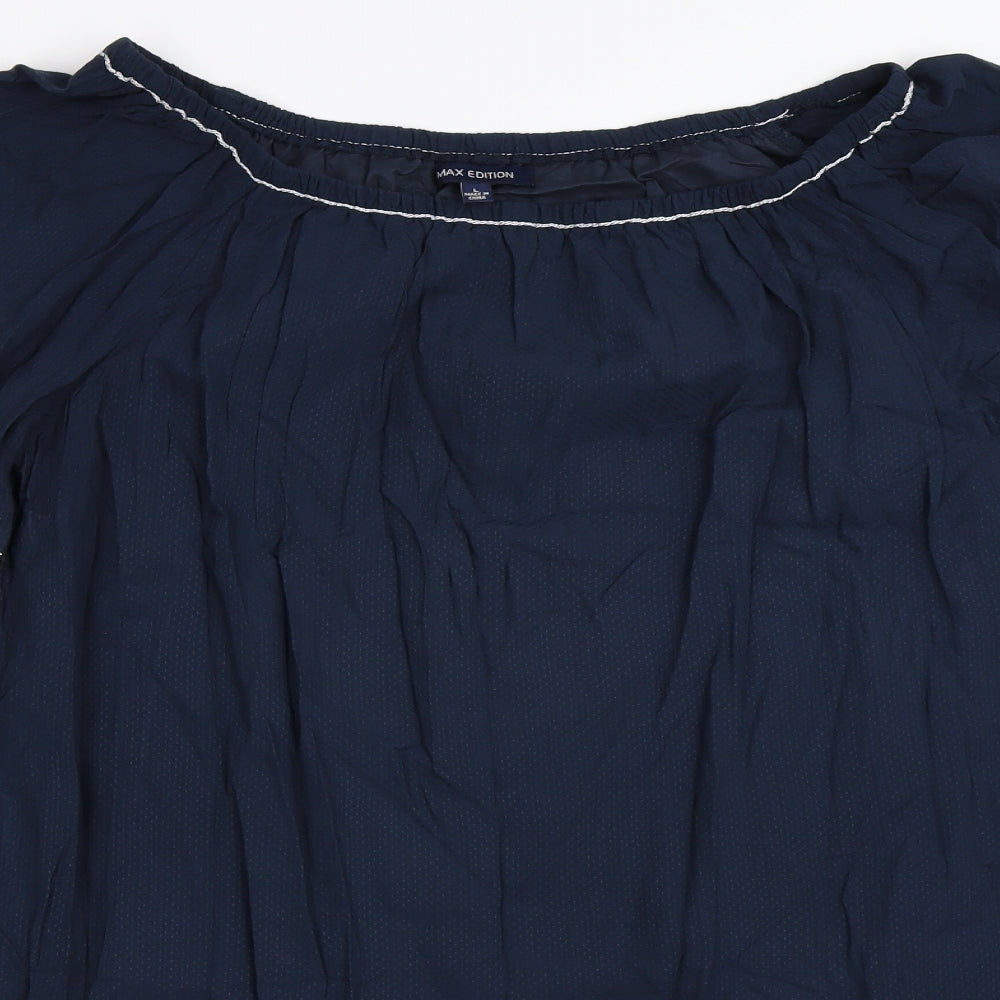 Max Edition Womens Blue   Shift  Size L