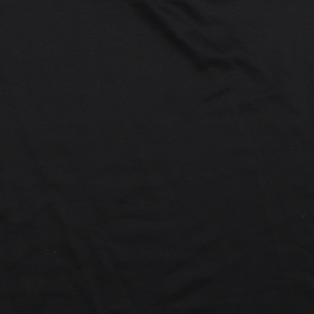 Great Feeling Womens Black   Basic T-Shirt Size M