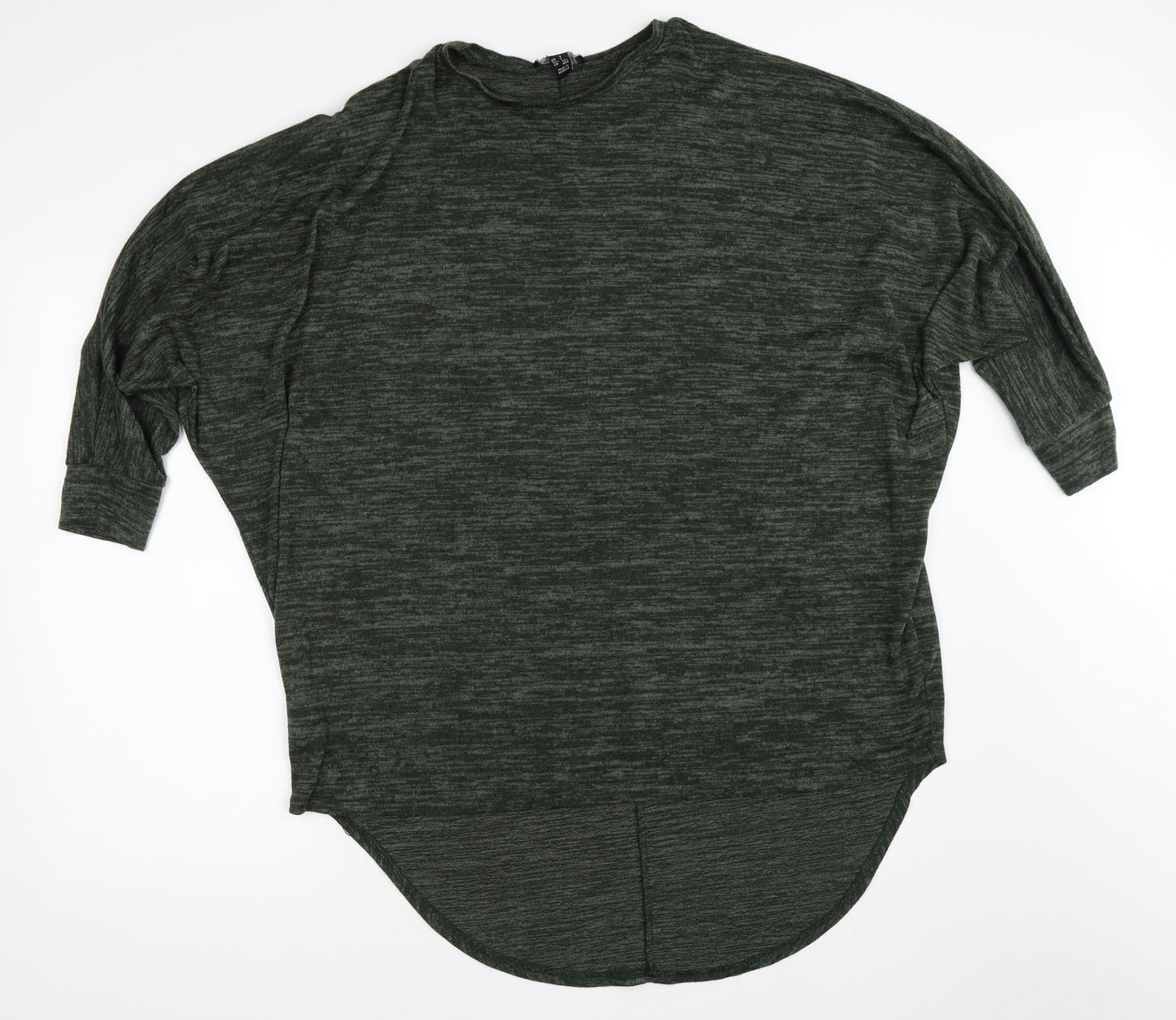 Womens UK Size S New Look Green Pullover Jumper