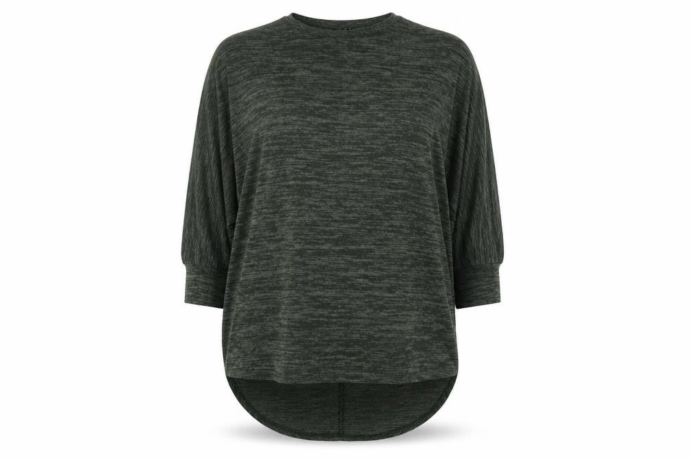 Womens UK Size S New Look Green Pullover Jumper