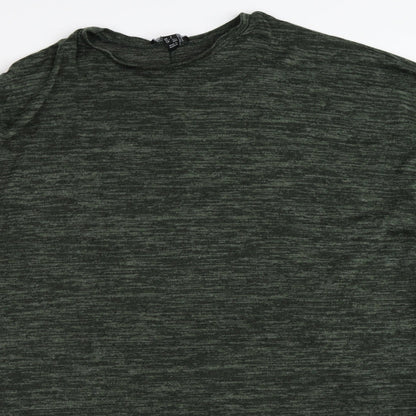 Womens UK Size S New Look Green Pullover Jumper
