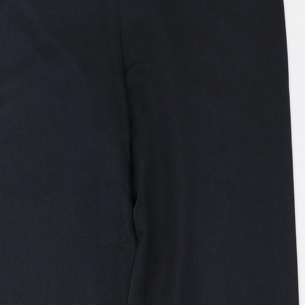 Womens UK Size 12 F&F Regular Fit  Blue Trousers