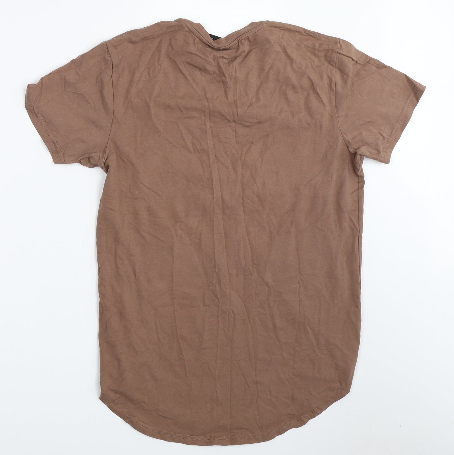 The Couture Club Mens Brown    T-Shirt Size S