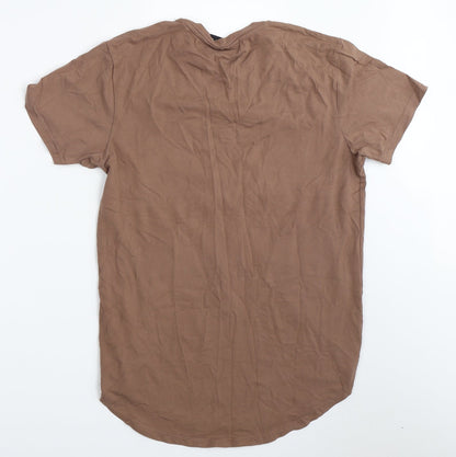 The Couture Club Mens Brown    T-Shirt Size S