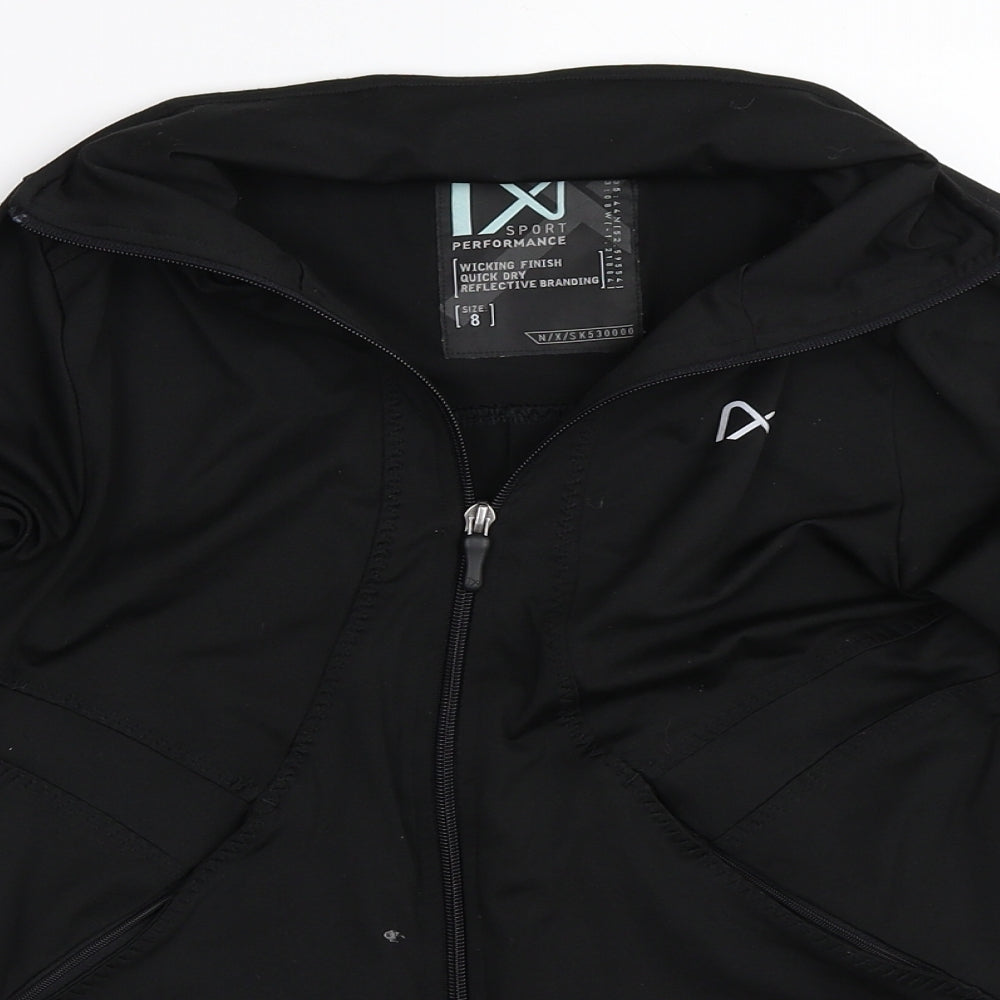Womens UK Size 8 Preworn Black Jacket