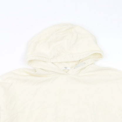 Marks and Spencer Girls Ivory   Pullover Hoodie Size 11-12 Years
