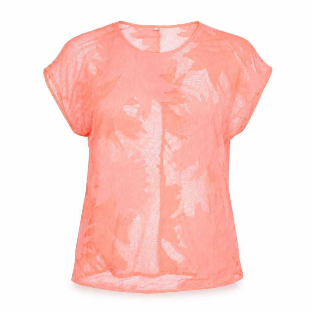 Womens UK Size M F&F Orange Basic T-Shirt