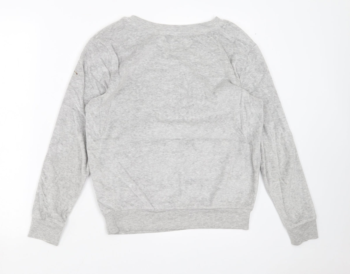 Primark Womens Grey Solid  Top Pyjama Top Size S  - FRIENDS