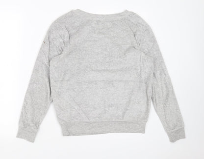 Primark Womens Grey Solid  Top Pyjama Top Size S  - FRIENDS