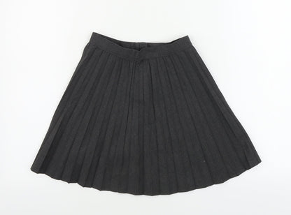 George  Girls Grey   A-Line Skirt Size 6-7 Years