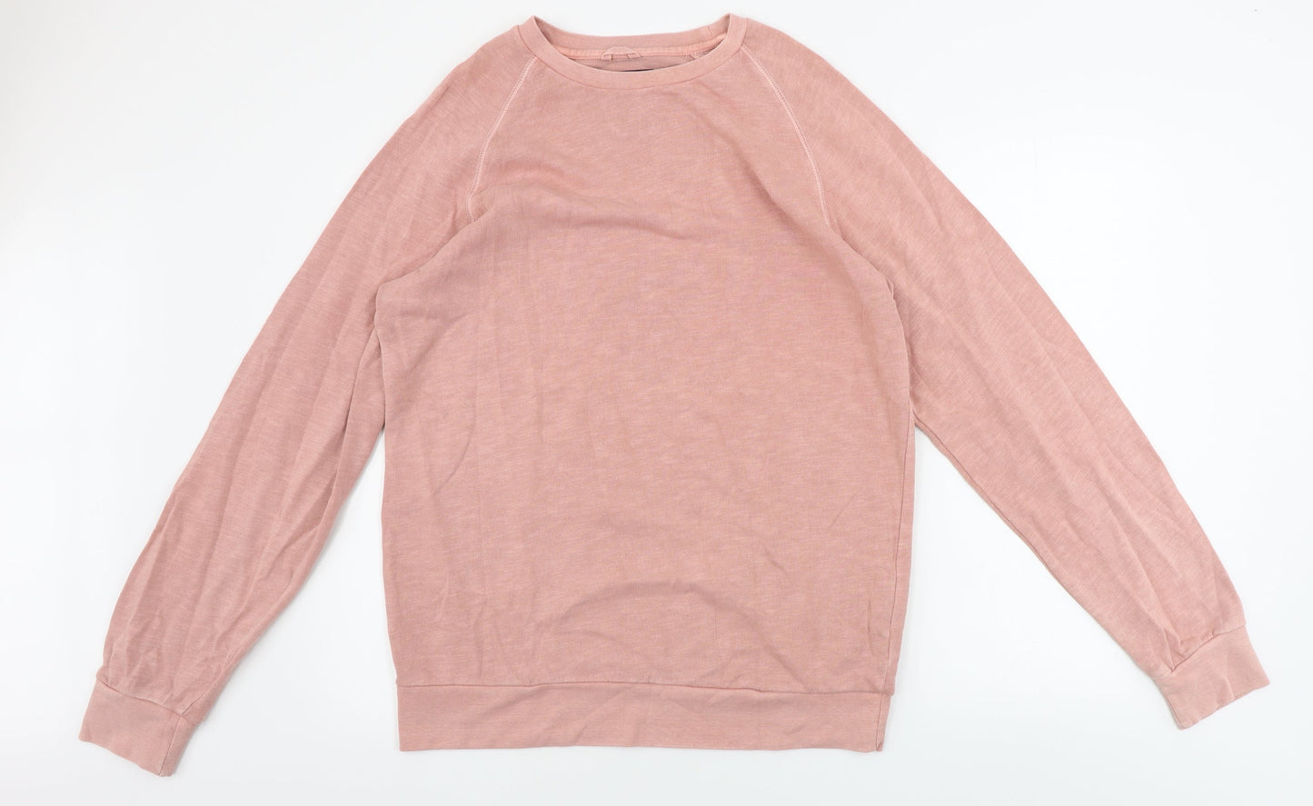 Womens UK Size L Easy Pink Pullover Jumper