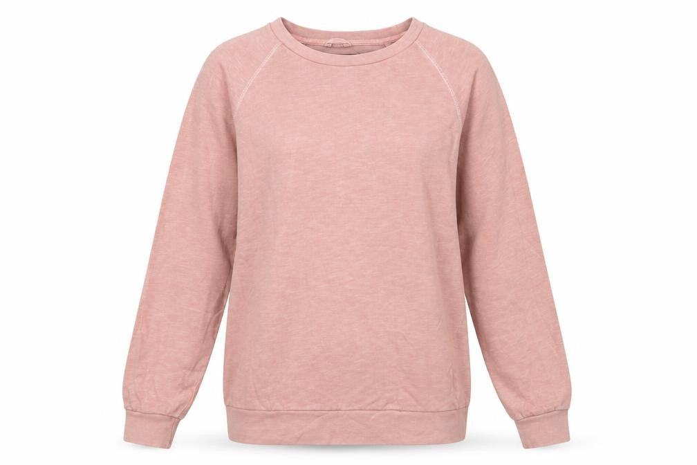 Womens UK Size L Easy Pink Pullover Jumper