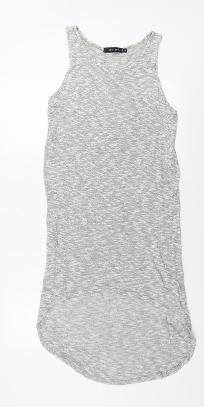 New Look  Womens Grey Paisley  Bodycon  Size 12
