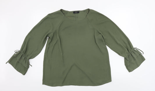 Papaya  Womens Grey   Basic Blouse Size 12