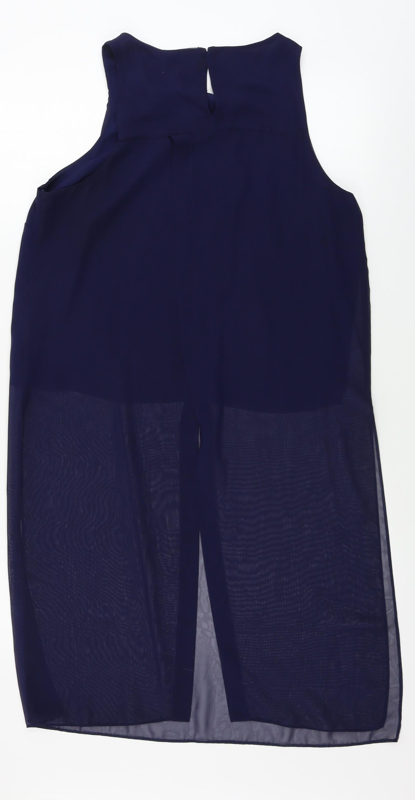 Womens UK Size 12 Matalan Blue Basic Blouse